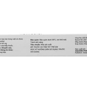 Esomaxcare 40 Tablet trị trào ngược dạ dày, thực quản (3 vỉ x 10 viên)