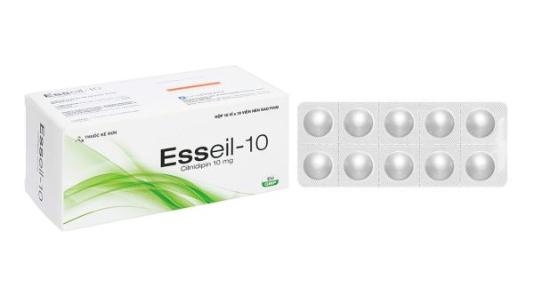 Esseil-10 chỉ định trong điều trị tăng huyết áp (10 vỉ x 10 viên)