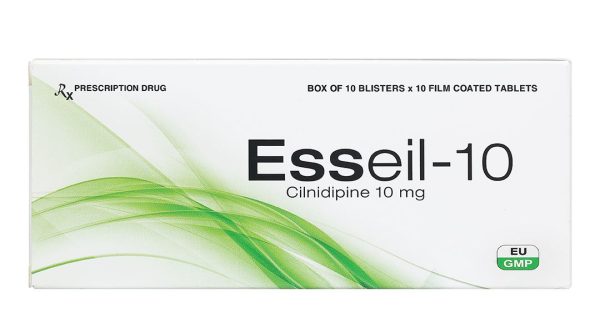 Esseil-10 chỉ định trong điều trị tăng huyết áp (10 vỉ x 10 viên)