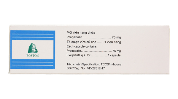 Essividine 75mg trị động kinh, rối loạn lo âu (4 vỉ x 14 viên)