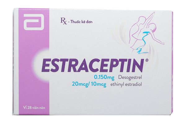 Estraceptin thuốc tránh thai hằng ngày (1 vỉ x 28 viên)