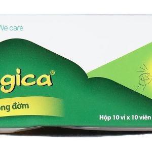 Eugica trị ho, đau họng, sổ mũi, cảm cúm, long đàm (10 vỉ x 10 viên)