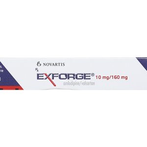 Exforge 10mg/160mg trị tăng huyết áp (2 vỉ x 14 viên)