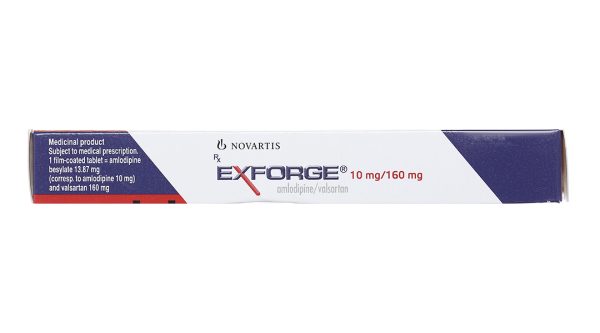 Exforge 10mg/160mg trị tăng huyết áp (2 vỉ x 14 viên)