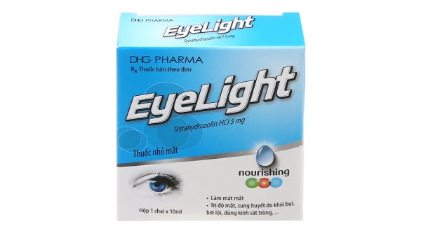 Dung dịch nhỏ mắt Eyelight trị đỏ mắt, ngứa mắt chai 10ml