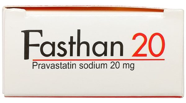 Fasthan 20mg trị rối loạn lipid máu, dự phòng biến cố tim mạch (3 vỉ x 10 viên)