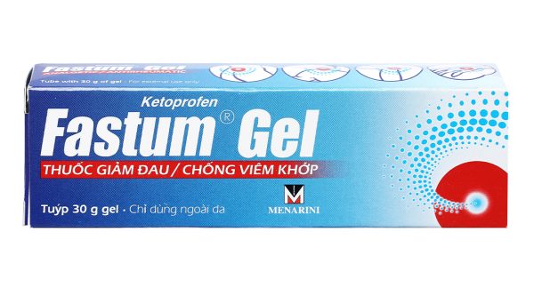 Fastum Gel 2.5% giảm đau, kháng viêm xương khớp tuýp 30g