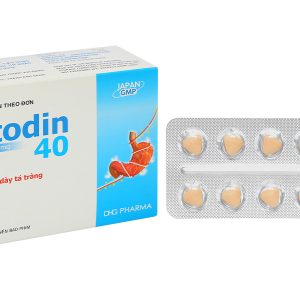 Fatodin 40 trị loét dạ dày, tá tràng (10 vỉ x 10 viên)