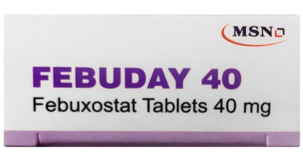 Febuday 40 điều trị chứng tăng acid uric huyết (3 vỉ x 10 viên)