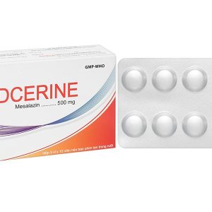 Fedcerine 500mg điều trị viêm loét đại tràng (3 vỉ x 10 viên)