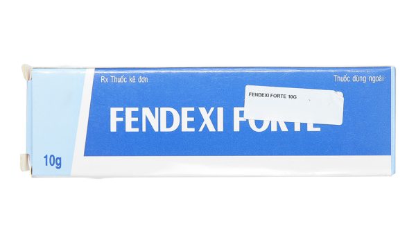 Kem bôi Fendexi Forte trị bệnh viêm da do nhiễm khuẩn tuýp 10g