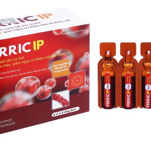 Dung dịch Ferric IP bổ sung sắt, hỗ trợ tạo máu hộp 20 ống x 5ml