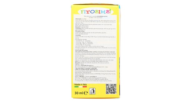 Siro Fitobimbi Sonno giúp bé ngủ ngon chai 30ml