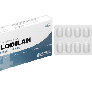 Flodilan 4mg thuốc trị đái tháo đường tuýp 2 (2 vỉ x 14 viên)