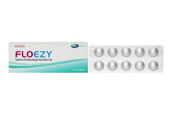 Floezy 0.4mg trị phì đại tuyến tiền liệt (3 vỉ x 10 viên)