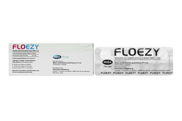 Floezy 0.4mg trị phì đại tuyến tiền liệt (3 vỉ x 10 viên)