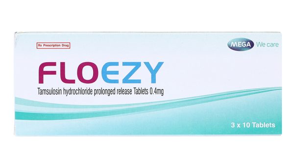 Floezy 0.4mg trị phì đại tuyến tiền liệt (3 vỉ x 10 viên)
