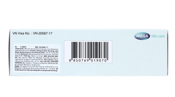 Floezy 0.4mg trị phì đại tuyến tiền liệt (3 vỉ x 10 viên)