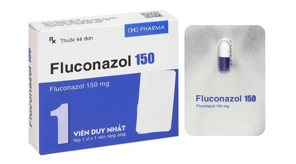 Fluconazol 150 DHG trị nhiễm nấm (1 vỉ x 1 viên)