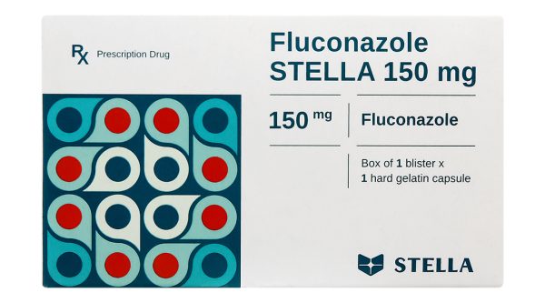 Fluconazole STELLA 150mg trị viêm màng não, nhiễm nấm (1 vỉ x 1 viên)