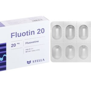 Fluotin 20 trị trầm cảm, rối loạn tiền kinh nguyệt (2 vỉ x 10 viên)