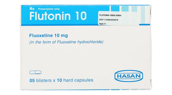 Flutonin 10 trị trầm cảm, rối loạn ám ảnh (5 vỉ x 10 viên)