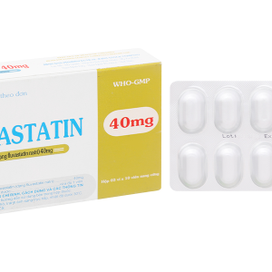 Fluvastatin MD Pharco 40mg trị rối loạn mỡ máu (3 vỉ x 10 viên)