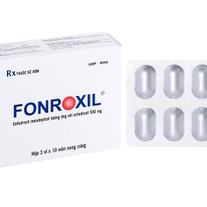 Fonroxil 500mg trị nhiễm khuẩn (3 vỉ x 10 viên)