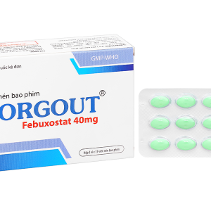 Forgout trị tăng Acid Uric mạn tính, viêm khớp do gút (2 vỉ x 15 viên)