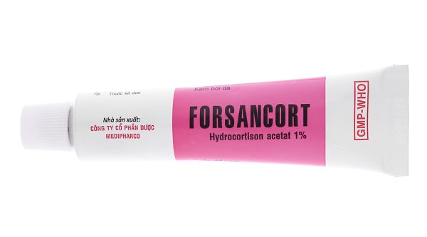 Kem bôi Forsancort trị các bệnh viêm da tiếp xúc tuýp 15g