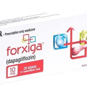 Forxiga 10mg trị đái tháo đường tuýp 2, suy tim và bệnh thận mạn tính (2 vỉ x 14 viên)