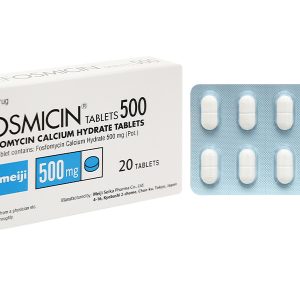Fosmicin Tablets 500 trị nhiễm khuẩn (2 vỉ x 10 viên)