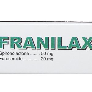 Franilax trị phù, tăng huyết áp (3 vỉ x 10 viên)