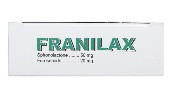 Franilax trị phù, tăng huyết áp (3 vỉ x 10 viên)