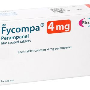 Fycompa 4mg điều trị bổ trợ cơn động kinh khởi phát cục bộ (2 vỉ x 14 viên)