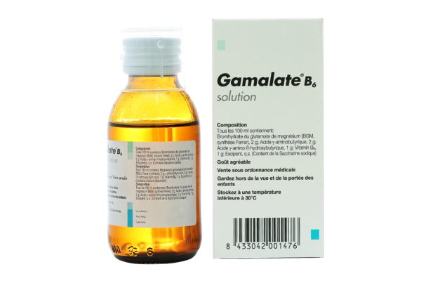 Dung dịch uống Gamalate B6 trị suy nhược thần kinh chai 80ml