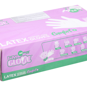 Găng tay y tế không bột Latex I'm Glove size M hộp 50 đôi