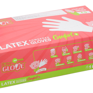 Găng tay y tế có bột Latex I'm Glove size M hộp 50 đôi