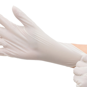 Găng tay y tế có bột Latex I'm Glove size M hộp 50 đôi