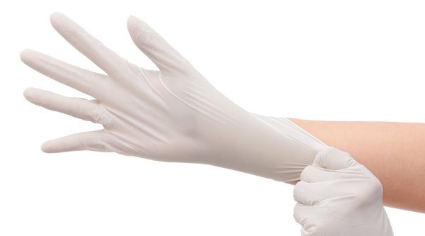 Găng tay y tế có bột Latex I'm Glove size M hộp 50 đôi