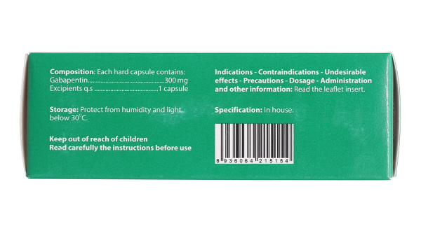 Gaptinew 300mg điều trị đau thần kinh ngoại biên, động kinh cục bộ (3 vỉ x 10 viên)