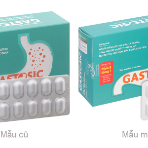 Gastosic hỗ trợ giảm trào ngược dạ dày hộp 30 viên