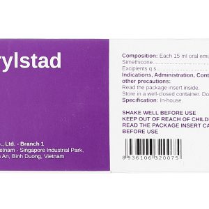 Nhũ dịch uống Gastrylstad trị đầy hơi, khó tiêu chai 15ml