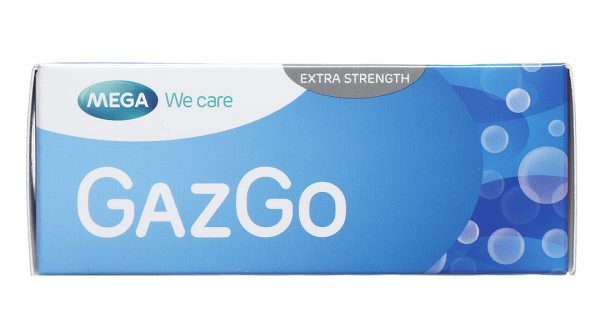 GazGo 200mg trị trướng bụng, đầy hơi (3 vỉ x 10 viên)