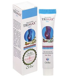 Gel Trimax giúp giảm các triệu chứng đau rát, sưng, nóng do trĩ gây ra tuýp 20g