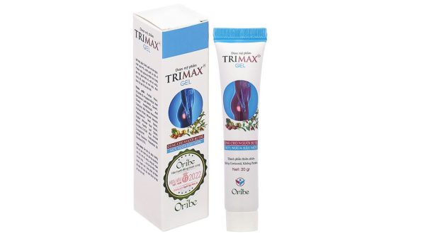 Gel Trimax giúp giảm các triệu chứng đau rát, sưng, nóng do trĩ gây ra tuýp 20g