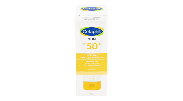 Gel chống nắng Cetaphil SPF50+ dành cho da nhạy cảm tuýp 50ml
