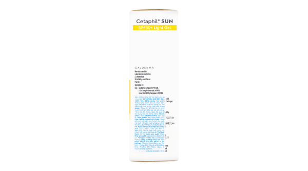 Gel chống nắng Cetaphil SPF50+ dành cho da nhạy cảm tuýp 50ml