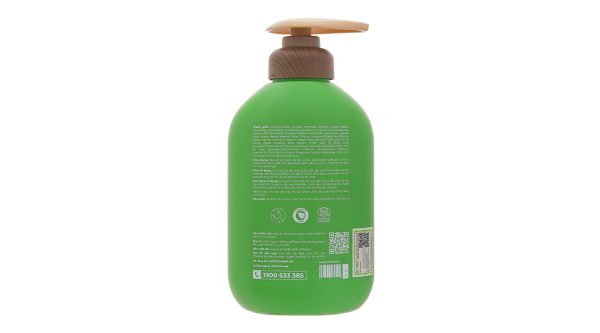 Gel gội hữu cơ Gừng Sả Cocay Hoala ngăn dầu, dưỡng ẩm chai 500g