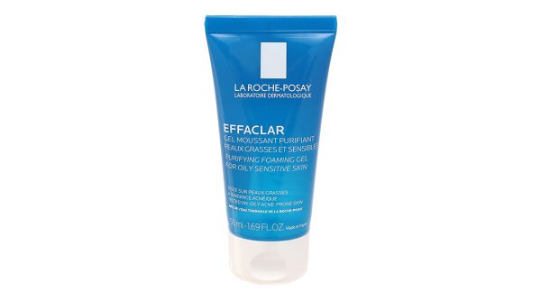 Gel rửa mặt La Roche-Posay Effaclar Purifying Foaming cho da dầu, nhạy cảm tuýp 50ml